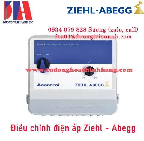 Điều chỉnh điện áp Ziehl - Abegg chính hãng